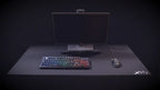 CHERRY XTRFY GP2 XXL Gaming mouse pad Black
