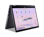 Acer Chromebook CPE594-1N-51XY Intel Core 5 120U 35.6 cm (14") Touchscreen WUXGA 16 GB DDR5-SDRAM 256 GB SSD Wi-Fi 6E (802.11ax) ChromeOS Grey