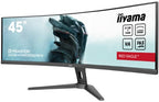 iiyama G-MASTER Immerse yourself in the game with the curved 45’’ Dual QHD Red Eagle Gaming Display