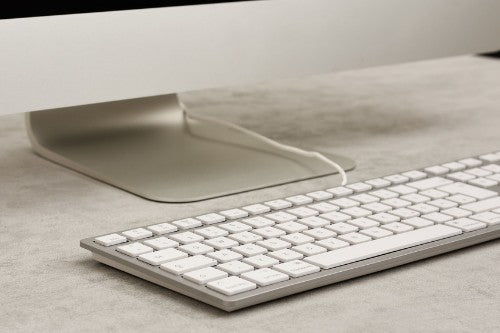 CHERRY KC 6000C FOR MAC keyboard Universal USB QWERTY Nordic Silver