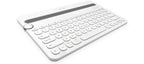 Logitech K480 QWERTZ Swiss Bluetooth Grey, White