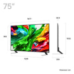 LG 75QNED85A6C.AEK TV 190.5 cm (75") 4K Ultra HD Smart TV Wi-Fi Black