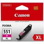 Canon 6445B001/CLI-551MXL Ink cartridge magenta high-capacity, 680 pages ISO/IEC 24711 313 Photos 11ml for Canon Pixma IP 8700/IX 6850/MG 5450/MG 6350/MX 725