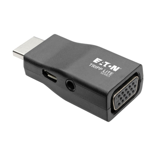 Tripp Lite P131-000-A Compact HDMI to VGA Adapter Video Converter with Audio (M/F)