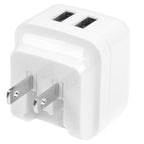 StarTech.com Dual-Port USB Wall Charger - International Travel - 17W/3.4A - White