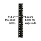 Tripp Lite SRW10USG SmartRack 10U Low-Profile Switch-Depth Wall-Mount Small Rack Enclosure, Clear Acrylic Window, Hinged Back