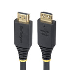 StarTech.com 2m (6ft) High Speed HDMI Cable with Gripping Connectors, 4K 60Hz/1440p 144Hz, HDR10/HDCP 2.2/ARC, 18Gbps, UHD HDMI Cord for TV/Monitor/Display, TPE Jacket
