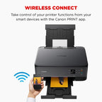 Canon PIXMA TS5350i Wireless Colour 3-in-One Inkjet Photo Printer, Black