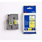 Brother TZE-S631 DirectLabel black on yellow extra strong Laminat 12mm x 8m for Brother P-Touch TZ 3.5-18mm/6-12mm/6-18mm/6-24mm/6-36mm