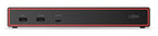 Lenovo ThinkPad USB4 Dock 5000 Wired Thunderbolt 4 Black