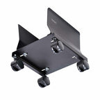 StarTech.com Computer Tower Cart, Rolling Mobile CPU Caddy on Wheels (Casters), Max Load 46.3lb/21kg, Adjustable PC Case Mount, Desktop Floor Stand, Steel Dolly