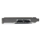 StarTech.com 2 Port PCI Express SATA 6 Gbps eSATA Controller Card - Dual Port PCIe x1 SATA III Adapter with Configurable Internal/External Connectivity
