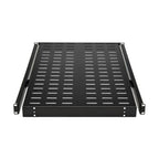Tripp Lite SRSHELF4PSLVENT SmartRack Sliding Steel Rack Shelf - 1U, Vented, 28.3 in. Deep, Holds up to 50 lb. (23 kg)