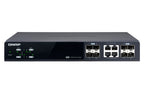 QNAP QSW-M804-4C network switch Managed 10G Ethernet (100/1000/10000) Black