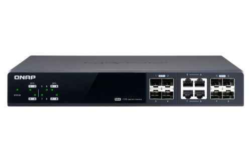 QNAP QSW-M804-4C network switch Managed 10G Ethernet (100/1000/10000) Black