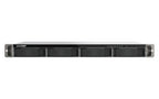 QNAP TS-432XeU NAS Rack (1U) 4 GB DDR4 0 TB QNAP QTS Black, Grey