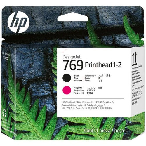 HP 7K5U5A/769 Printhead black / magenta 1-2 for HP DesignJet XL 3800