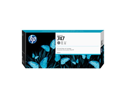 HP P2V86A/747 Ink cartridge gray 300ml for HP DesignJet Z 9+
