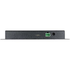 StarTech.com 4-Port USB C Hub 10Gbps - Metal Industrial USB Type-C Hub w/ 3xUSB-A & 1xUSB-C - ESD & Surge Protection - USB-C or USB-A Host - Self-Powered Mountable USB 3.2 Gen 2 Hub - TAA