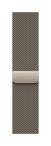 Apple 49mm Natural Titanium Milanese Loop - Large