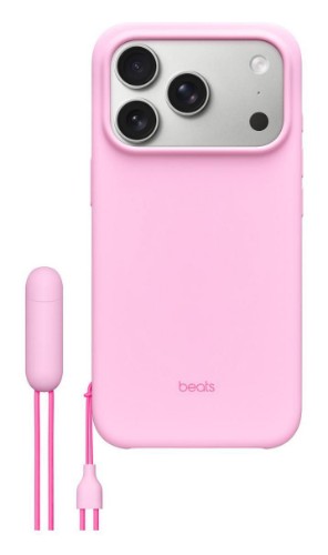 Apple Beats iPhone 17 Pro Kickstand Case with MagSafe and Camera Control - Pebble Pink