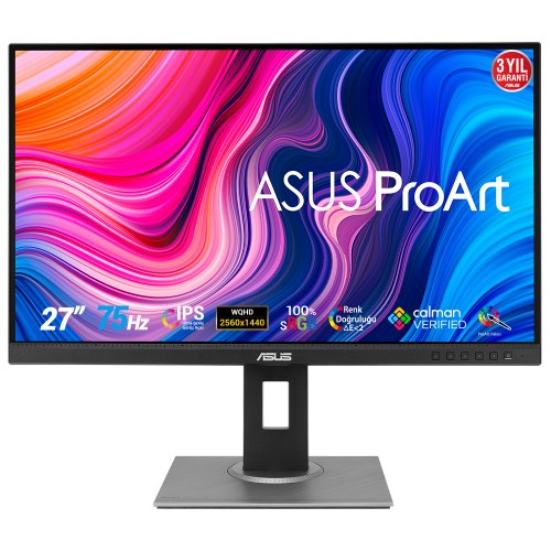 ASUS ProArt PA278QV computer monitor 68.6 cm (27") 2560 x 1440 pixels Quad HD LED Black