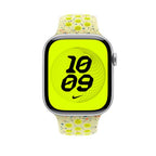 Apple MGC14ZM/A smart wearable accessory Band Yellow Aluminium, Fluoroelastomer