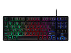 Acer Nitro Gaming Keyboard, NKW120, TKL 80%, Mechanical Key Switch, 3-Zone RGB, USB Standard, Black