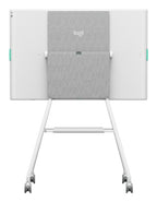 Logitech Rally Board 65 Cart Grey, White Flat panel Multimedia cart