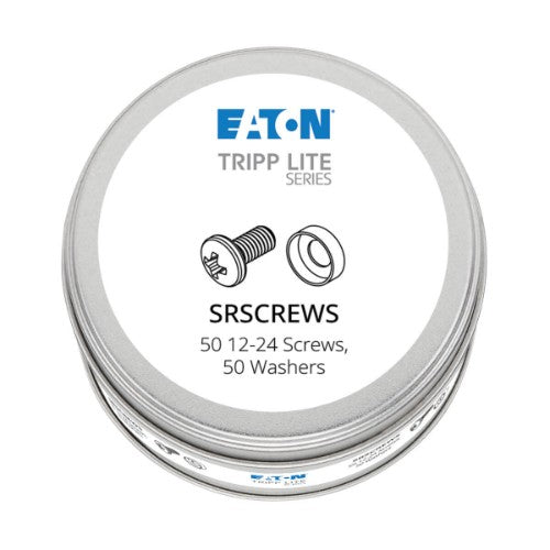 Tripp Lite SRSCREWS SmartRack Threaded Hole Hardware Kit - 50 each #12-24 screws