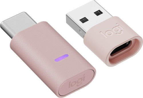 Logitech Zone Wireless 2 Headset Wired & Wireless Head-band Office/Call center USB Type-C Bluetooth Pink