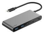 Belkin Connect USB Type-C 5000 Mbit/s Grey