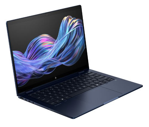 HP EliteBook X Flip G1i Next Gen AI PC Copilot+ PC Intel Core Ultra 7 256V Hybrid (2-in-1) 35.6 cm (14") Touchscreen WUXGA 16 GB LPDDR5x-SDRAM 512 GB SSD Wi-Fi 7 (802.11be) Windows 11 Pro Blue