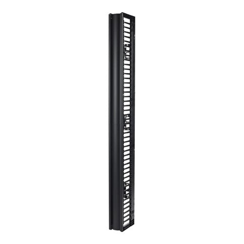 APC Valueline, Vertical Cable Manager for 2 & 4 Post Racks, 84"H X 6"W, Single-Sided with Door