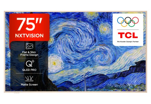 TCL 75A300W-UK TV 190.5 cm (75") 4K Ultra HD Smart TV Wi-Fi White 450 cd/m²