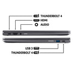Acer Chromebook Spin 714 convertible (CP714-2WN) - Intel Core i3, 8GB, 256GB SSD, 14" WUXGA touchscreen, Chrome OS