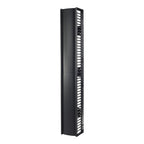 APC Valueline, Vertical Cable Manager for 2 & 4 Post Racks, 84"H X 12"W, Single-Sided with Door