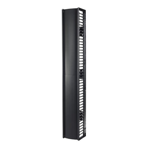APC Valueline, Vertical Cable Manager for 2 & 4 Post Racks, 84"H X 12"W, Single-Sided with Door
