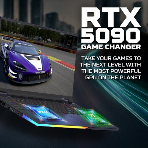 Acer Predator Helios 16 AI (PH16-73) Intel Ultra 9, 64GB, 1TB SSD, RTX5090, 16" WQXGA, Windows 11 Gaming Laptop