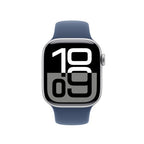 Apple MXLE3ZM/A smart wearable accessory Band Blue Fluoroelastomer