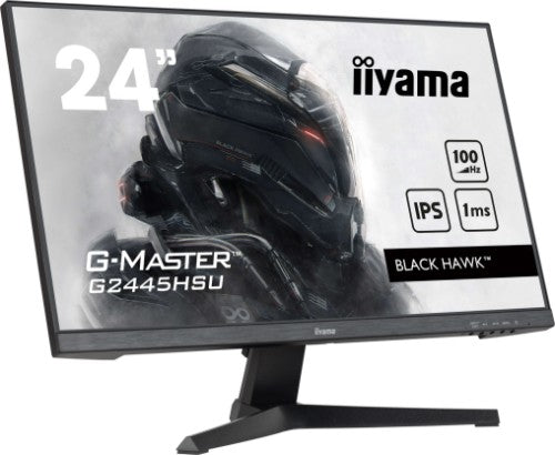 iiyama G-MASTER Get ahead with the G2445HSU Black Hawk monitor with IPS Panel Technology and 1ms MPRT