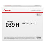Canon 0288C001/039H Toner cartridge black high-capacity, 25K pages ISO/IEC 19752 for Canon LBP-351