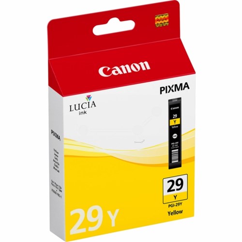 Canon 4875B001/PGI-29Y Ink cartridge yellow, 1.42K pages 36ml for Canon Pixma Pro 1