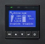Eaton 9PX3000IRTBPB uninterruptible power supply (UPS) Double-conversion (Online) 3 kVA 3000 W 3 AC outlet(s)