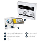 StarTech.com Dual M.2 NGFF SATA Adapter with RAID