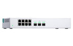 QNAP QSW-308S network switch Unmanaged Gigabit Ethernet (10/100/1000) White