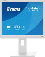 iiyama ProLite B1980S-W1 computer monitor 48.3 cm (19") 1280 x 1024 pixels SVGA LED White