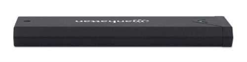 Manhattan M.2 NVMe SSD Enclosure, USB-C Female Connection, 10 Gbps (USB 3.2 Gen2 aka USB 3.1), UASP-compliant, SuperSpeed+ USB, Aluminum, Black, Three Year Warranty