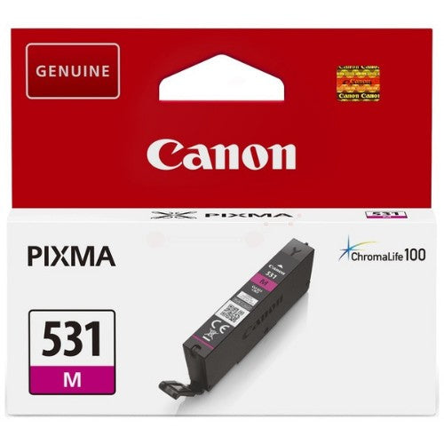 Canon 6120C001/CLI-531M Ink cartridge magenta, 475 pages ISO/IEC 19752 242 Photos 8.2ml for Canon Pixma TS 8750