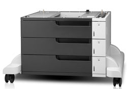 HP LaserJet 3x500-sheet Feeder and Stand